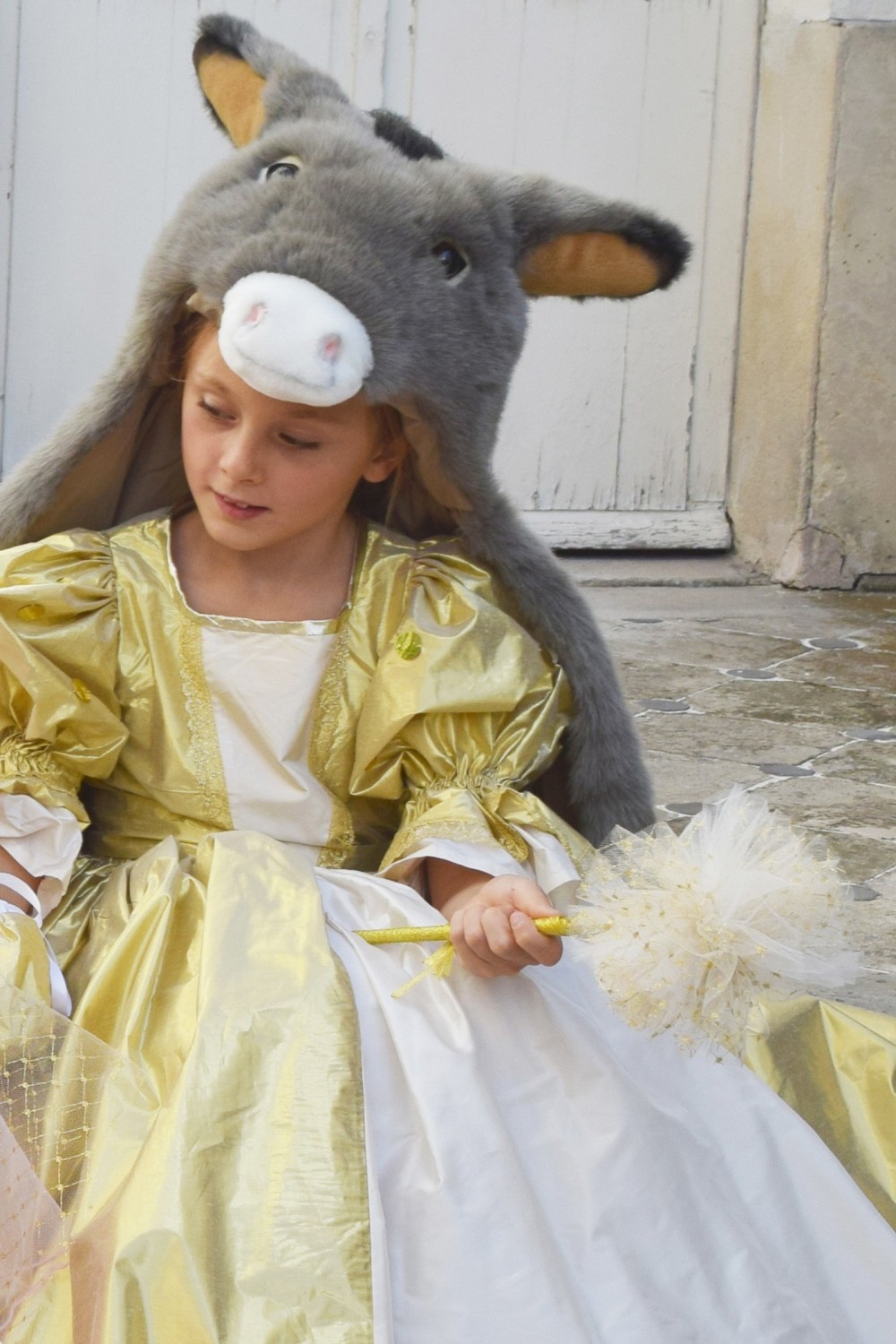 Baguette magique dorée adulte et enfant