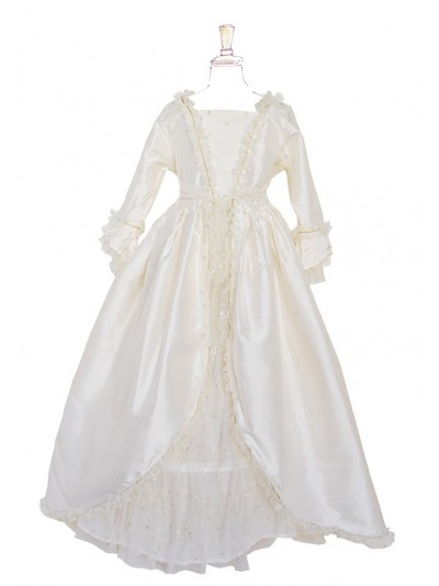Marie-Antoinette à Versailles Soie Blanche Marie-Antoinette à Versailles Soie Blanche
